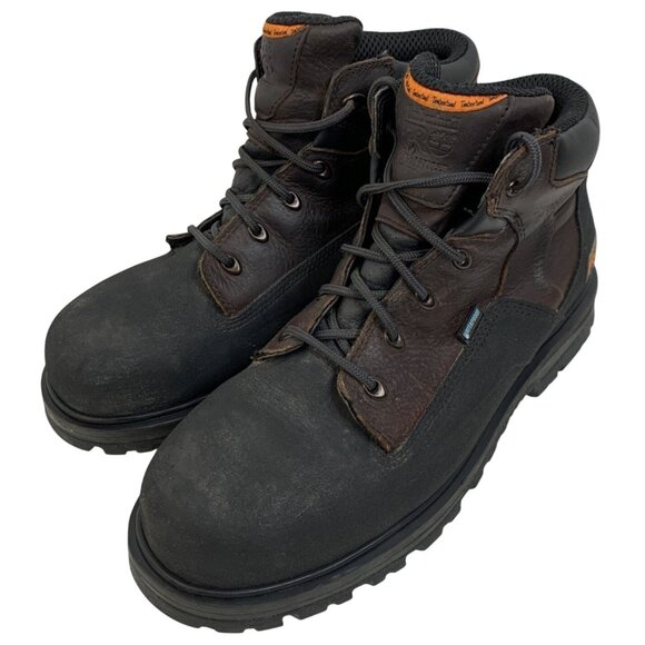 Timberland PRO Mens 12M Steel Toe Waterproof Work Boots GUC 47001 - Picture 2 of 10